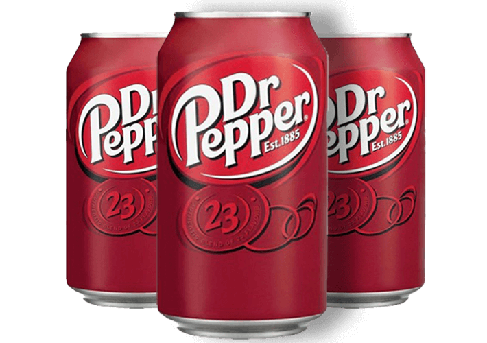 DR PEPPER Regular Carbonated drink 24x330ml | Vinco || Kuwait